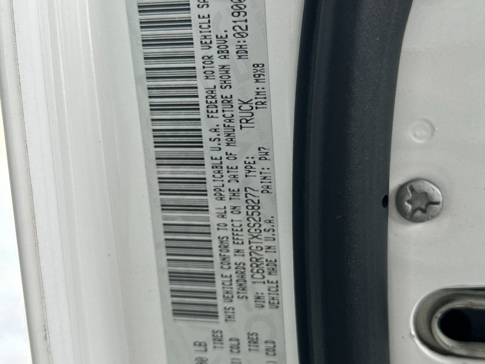 2016 RAM 1500 Big Horn