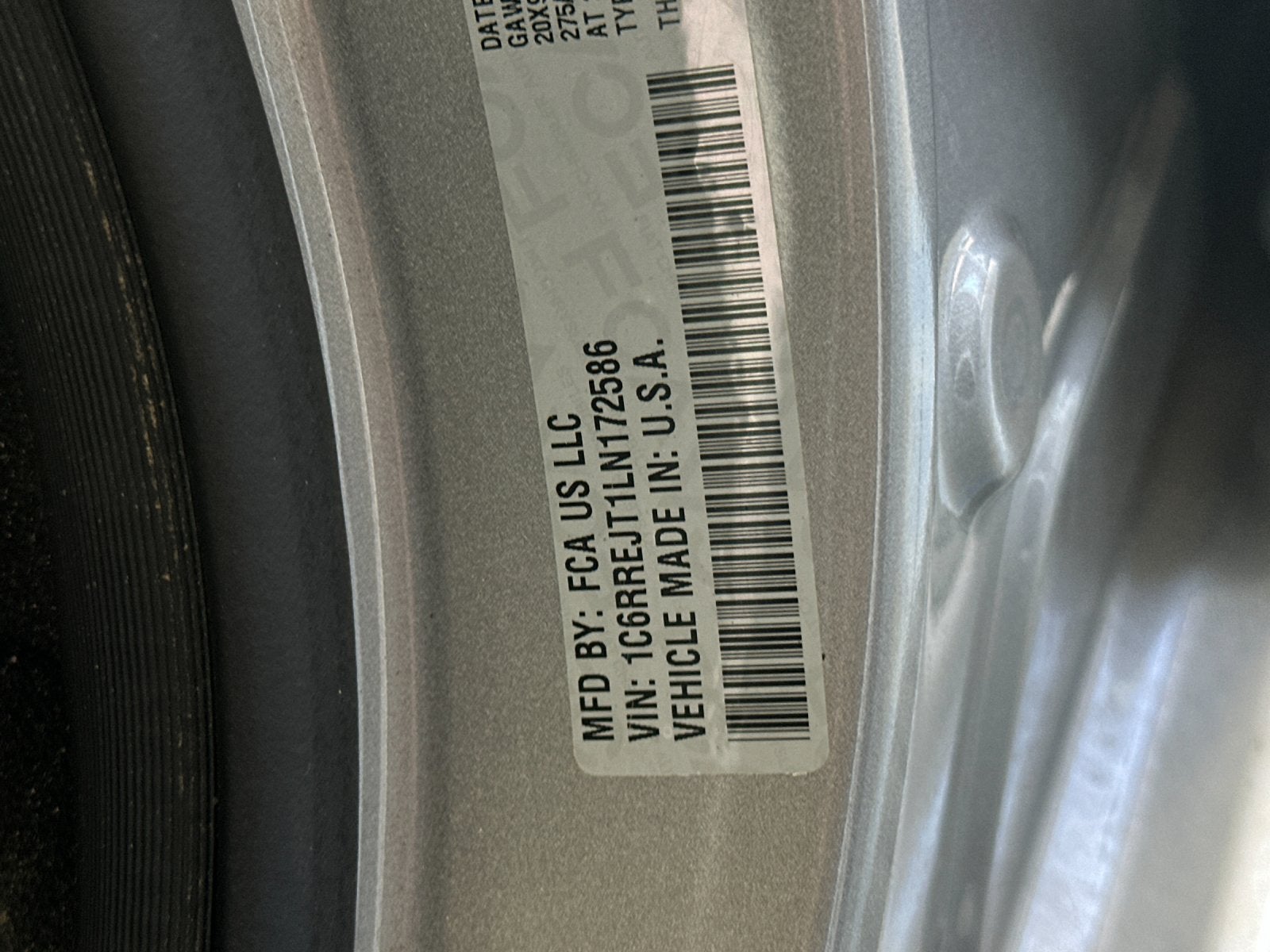 2020 RAM 1500 Laramie