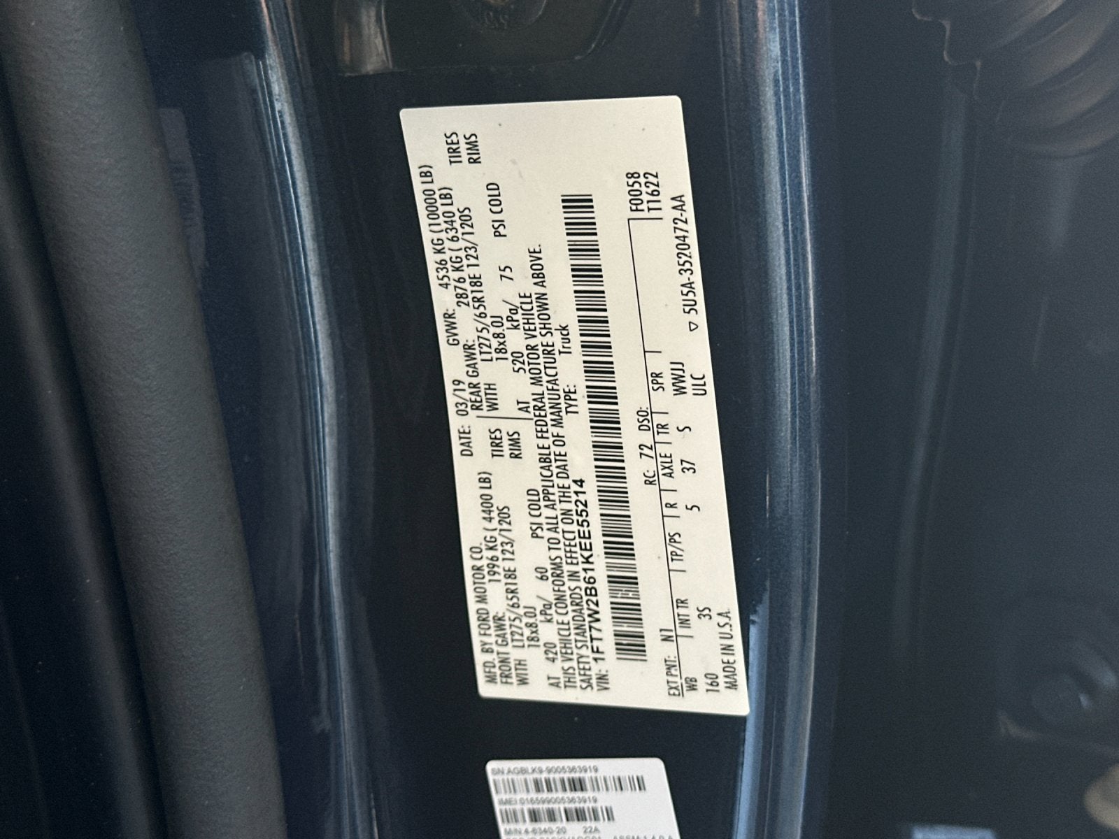 2019 Ford F-250SD XLT