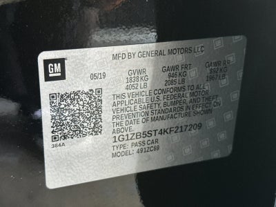 2019 Chevrolet Malibu LS 1LS