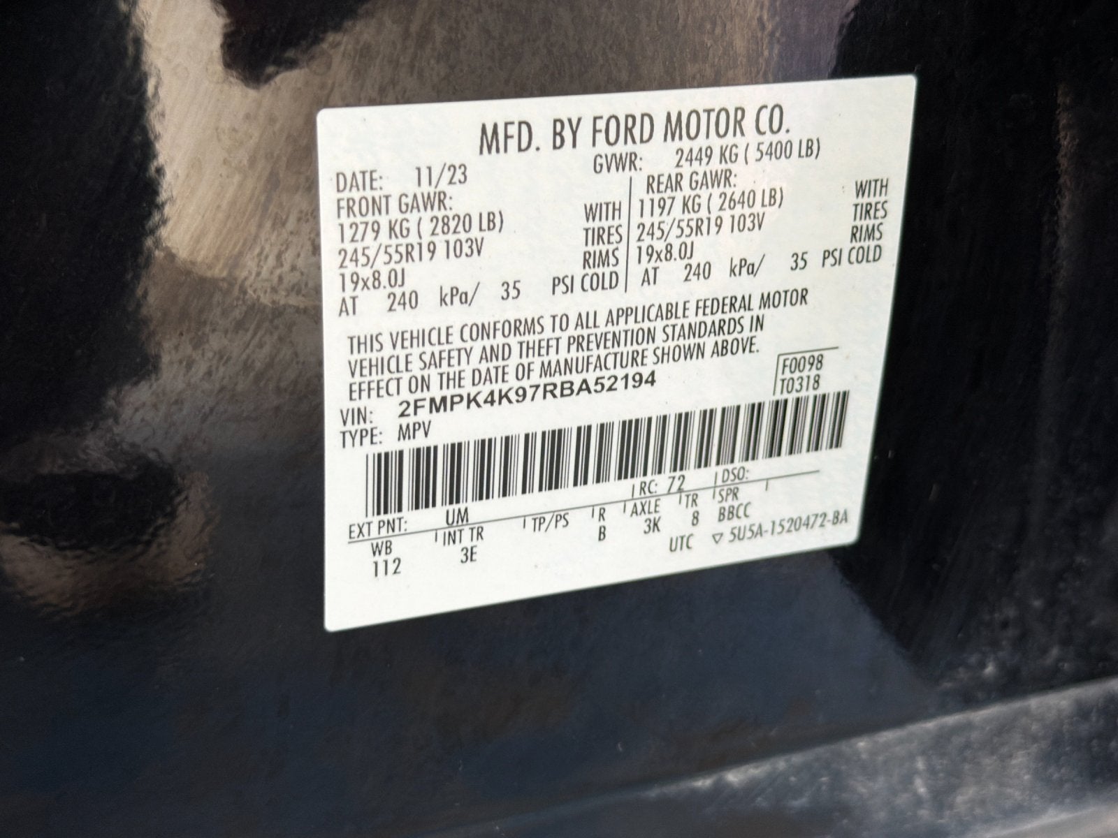 2024 Ford Edge Titanium