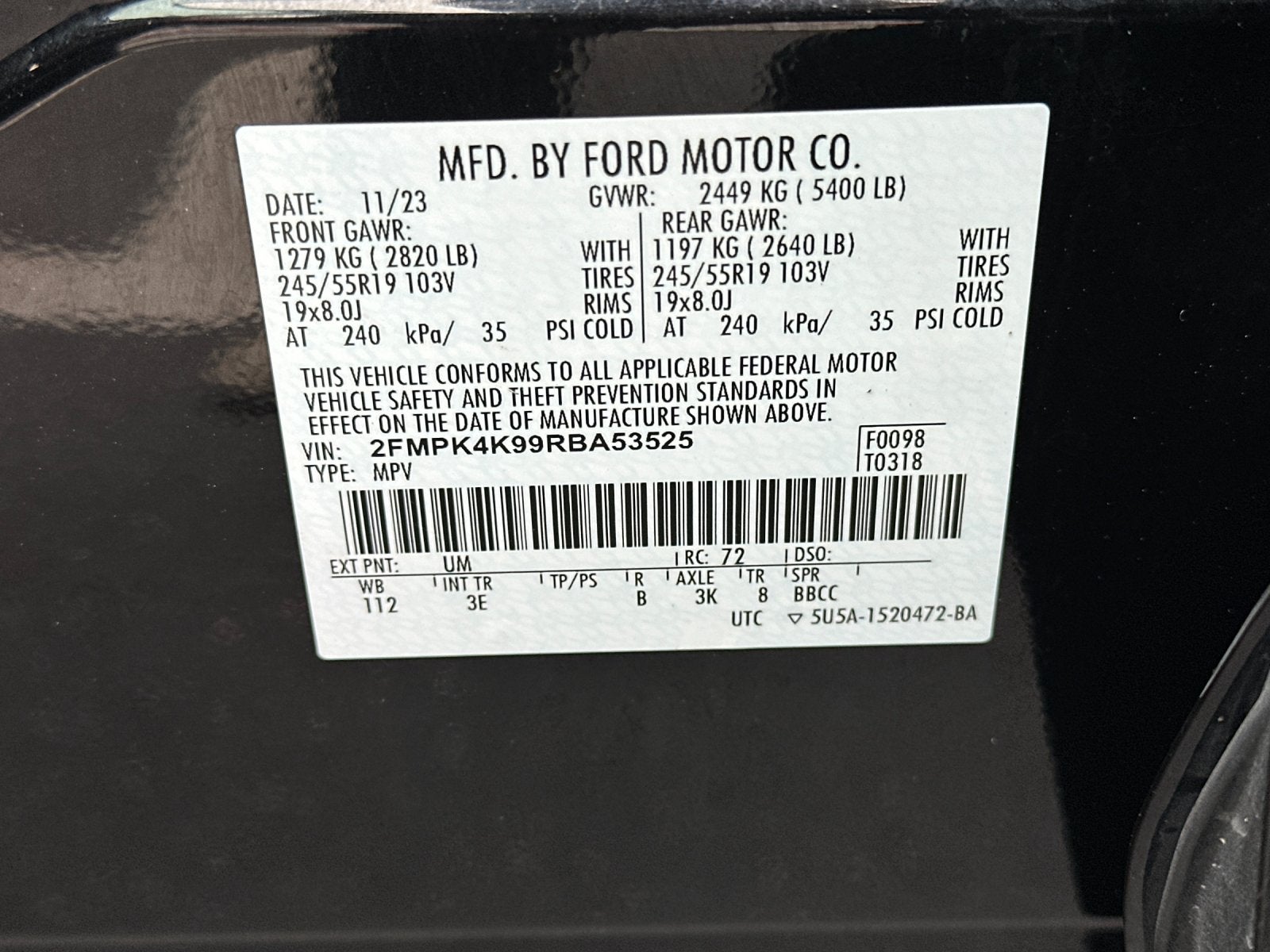 2024 Ford Edge Titanium
