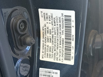 2018 Honda Civic EX