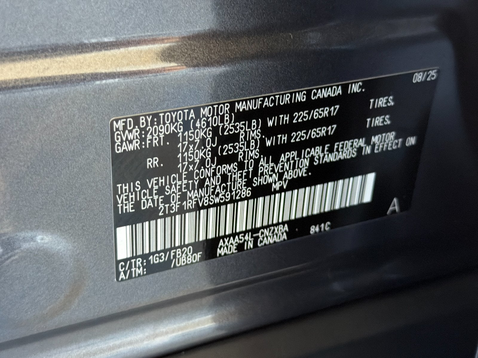2025 Toyota RAV4 LE