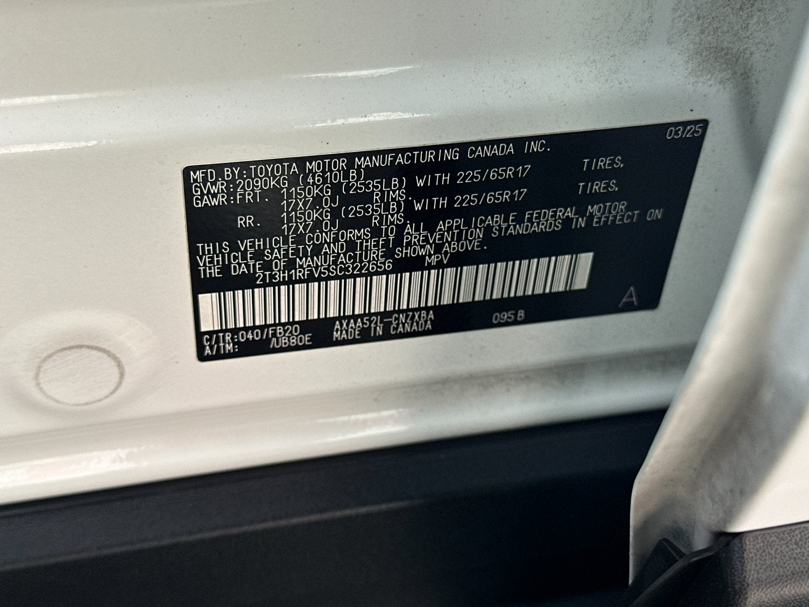 2025 Toyota RAV4 LE