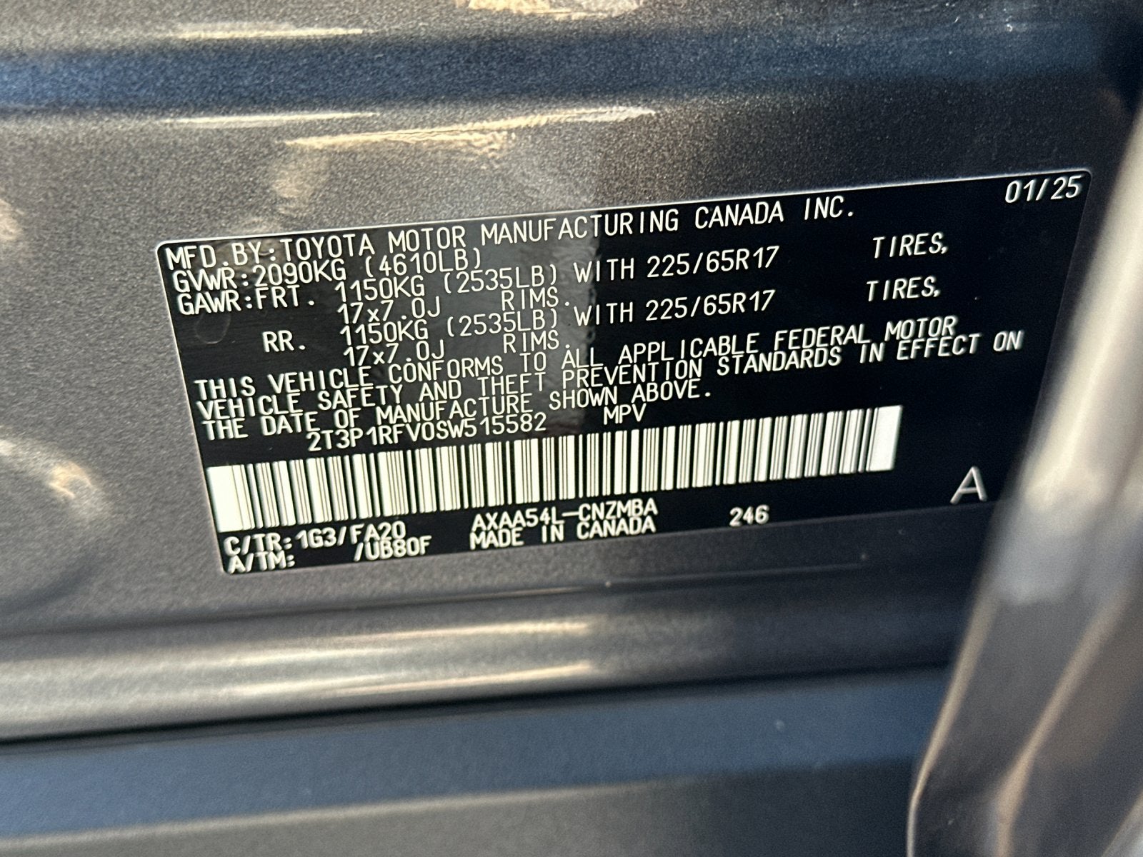 2025 Toyota RAV4 XLE