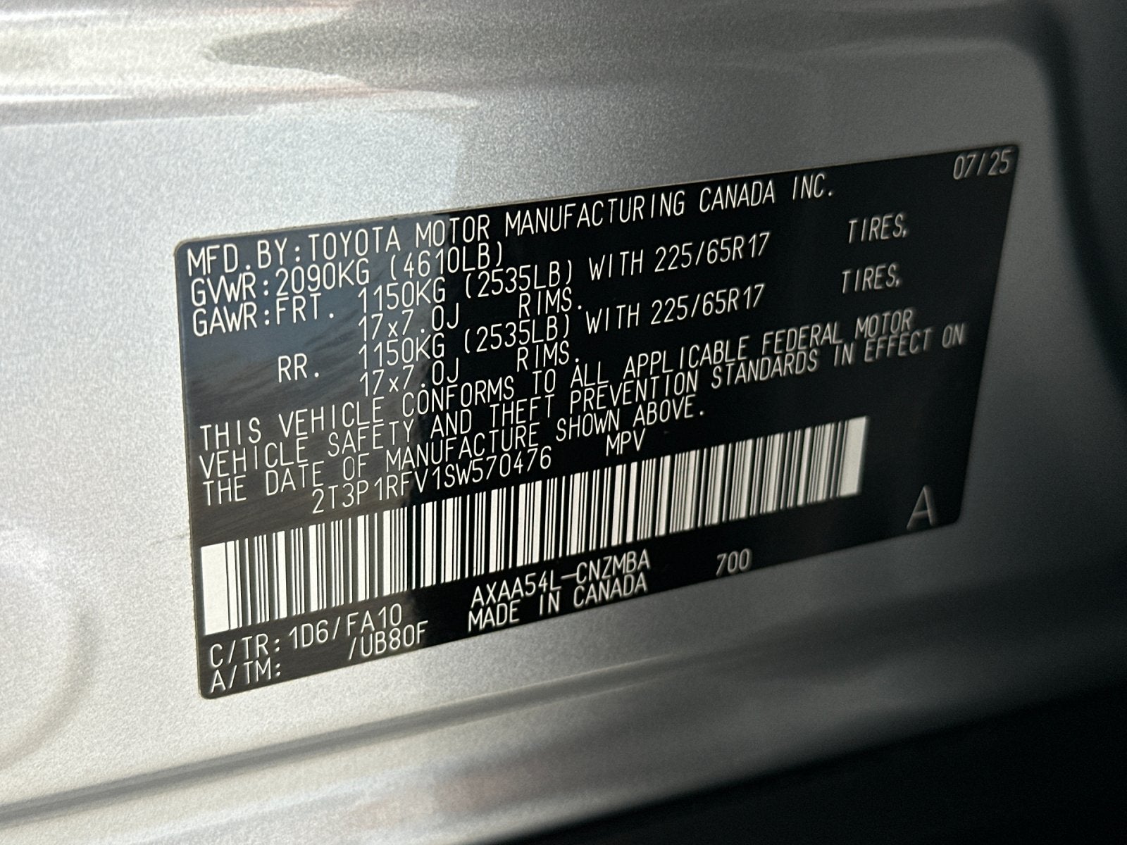 2025 Toyota RAV4 XLE