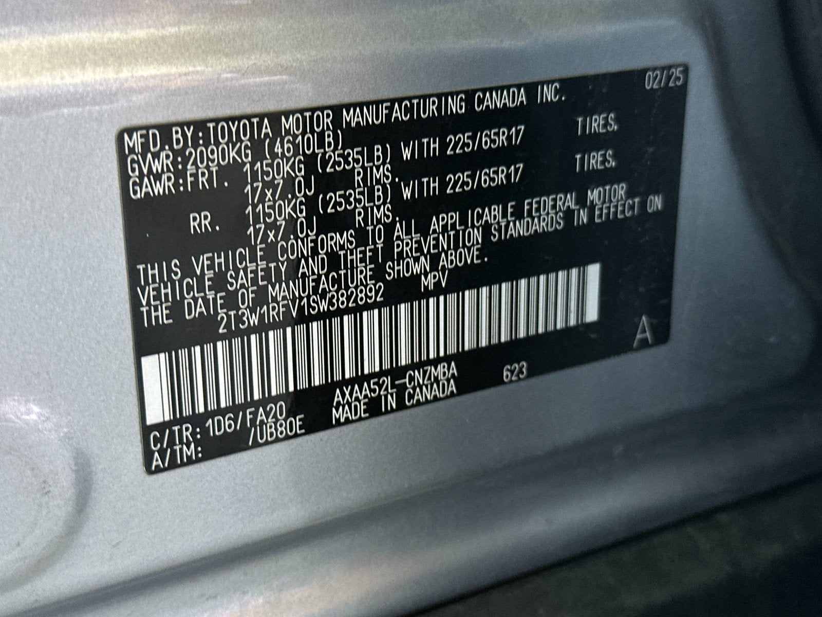 2025 Toyota RAV4 XLE