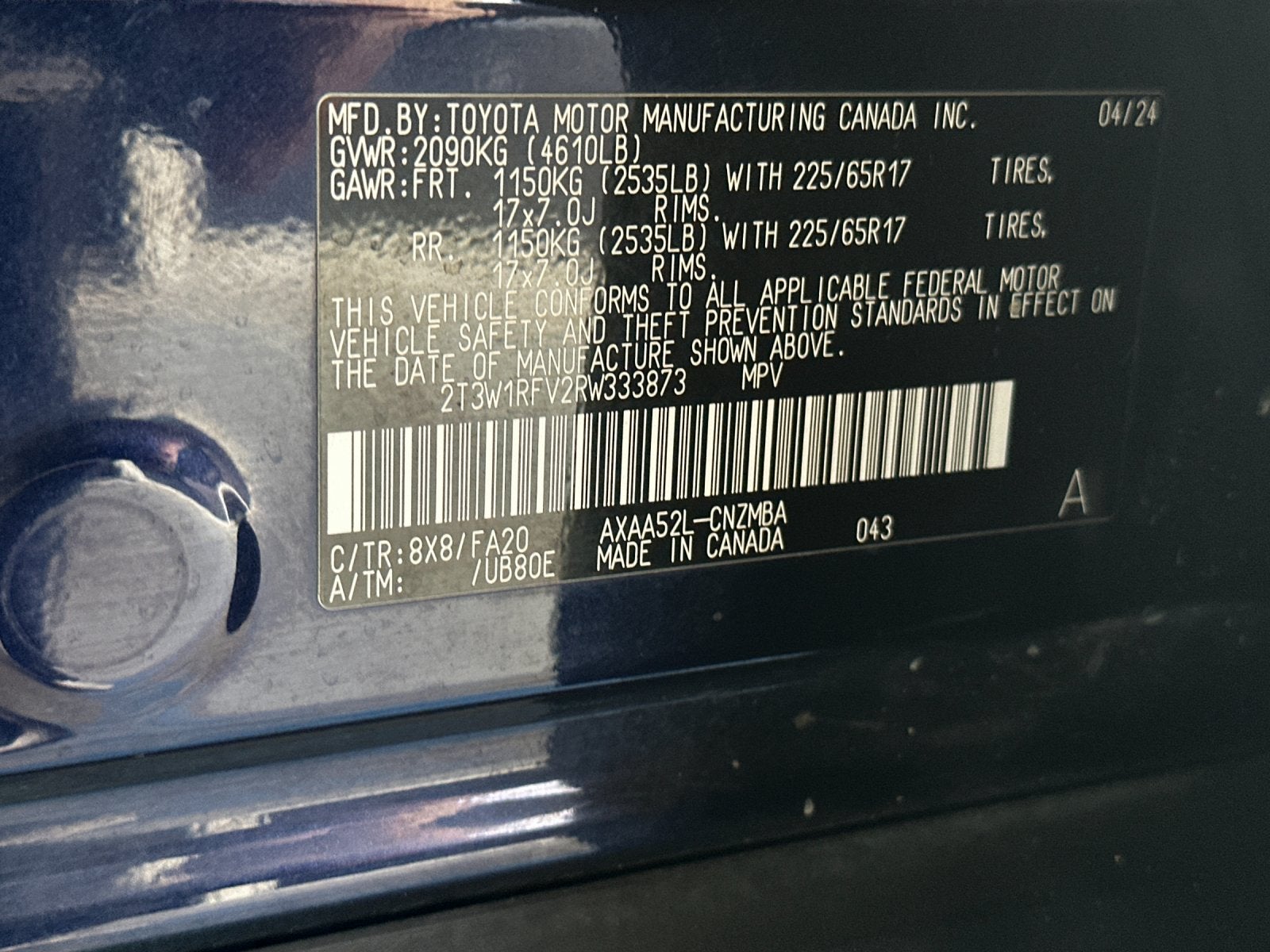 2024 Toyota RAV4 XLE