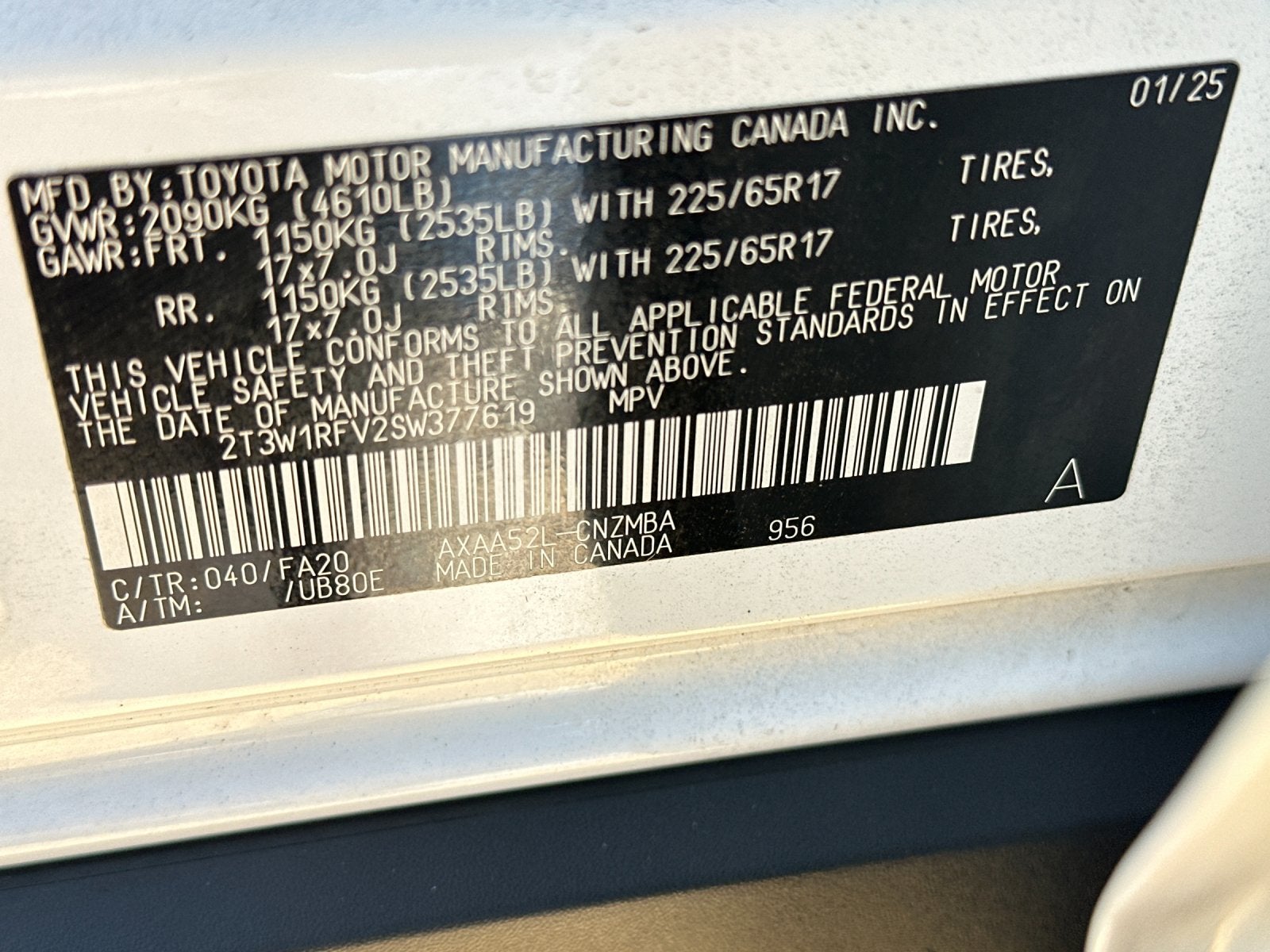 2025 Toyota RAV4 XLE
