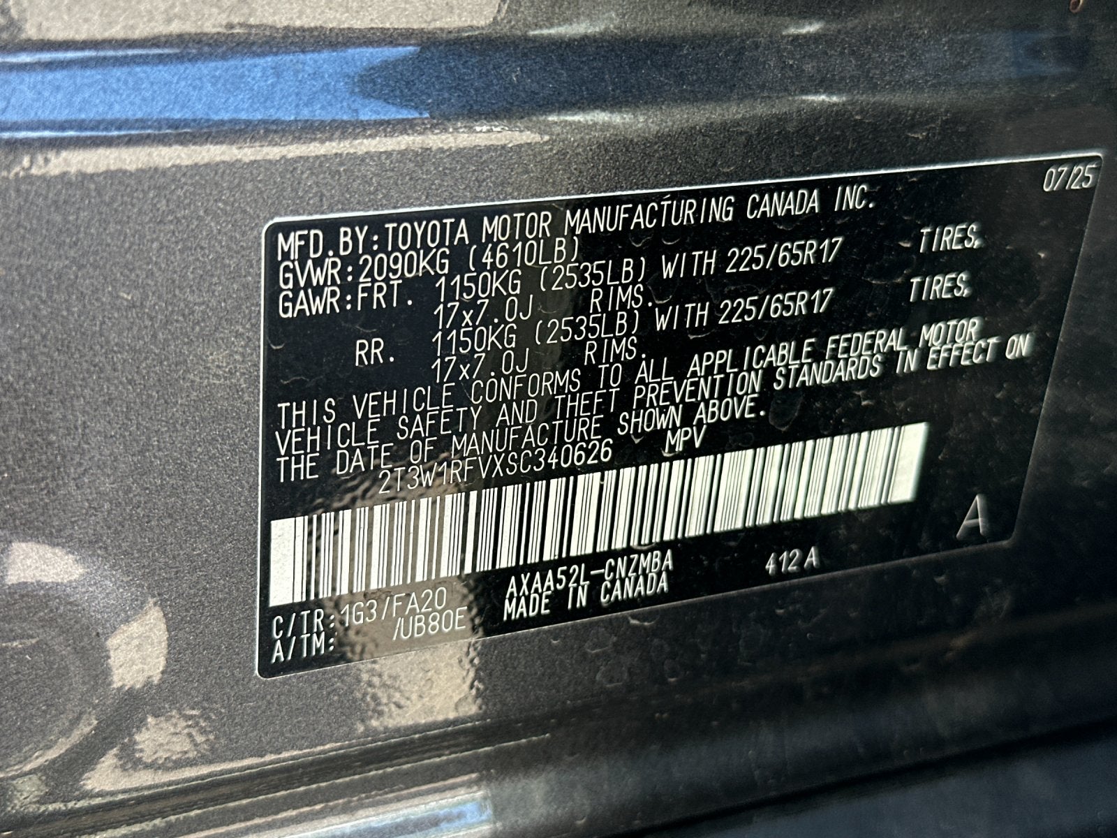 2025 Toyota RAV4 XLE
