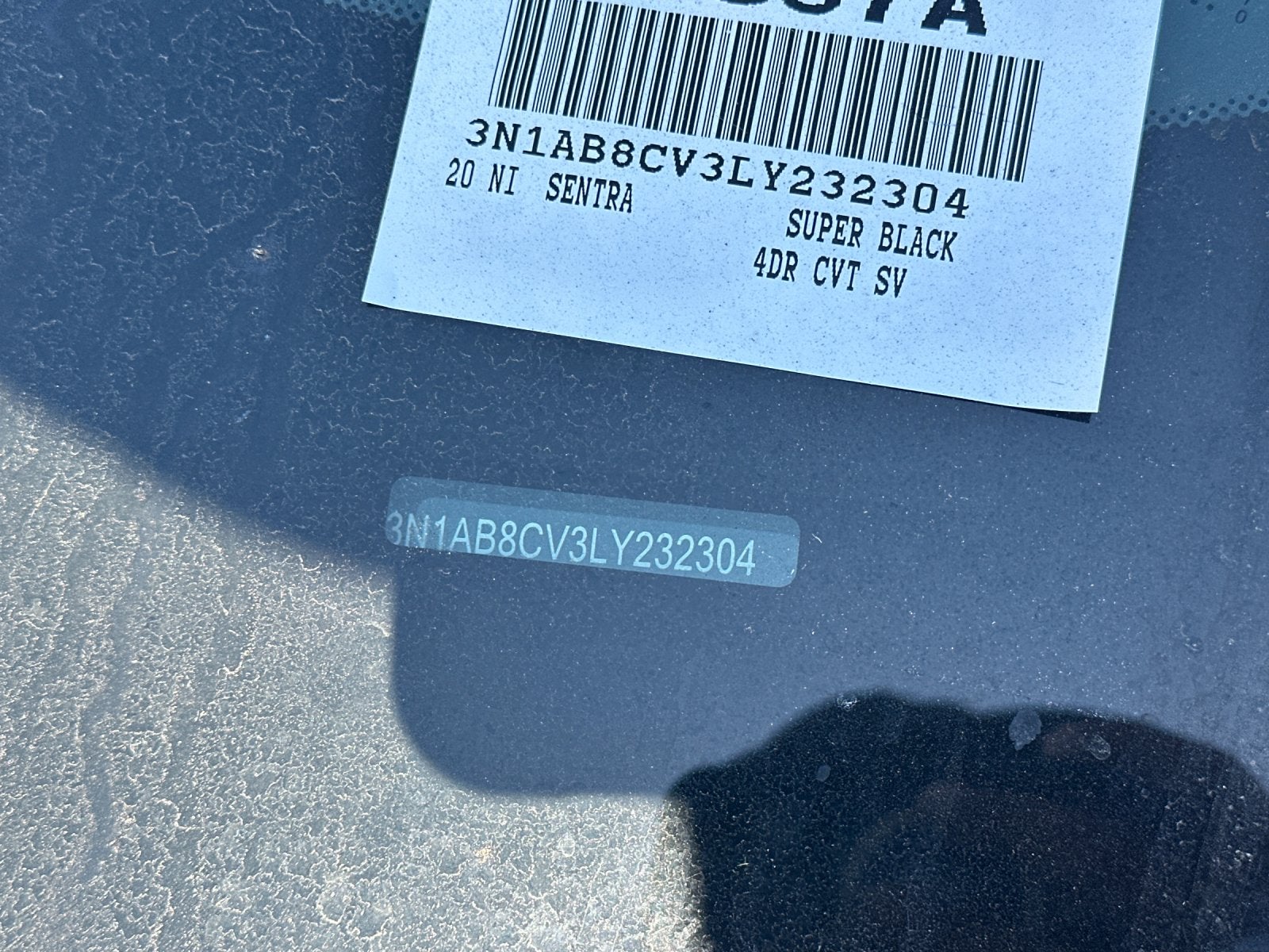 2020 Nissan Sentra SV