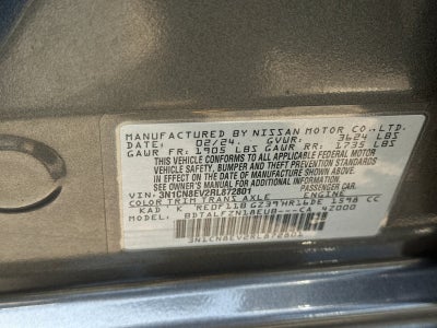 2024 Nissan Versa 1.6 SV