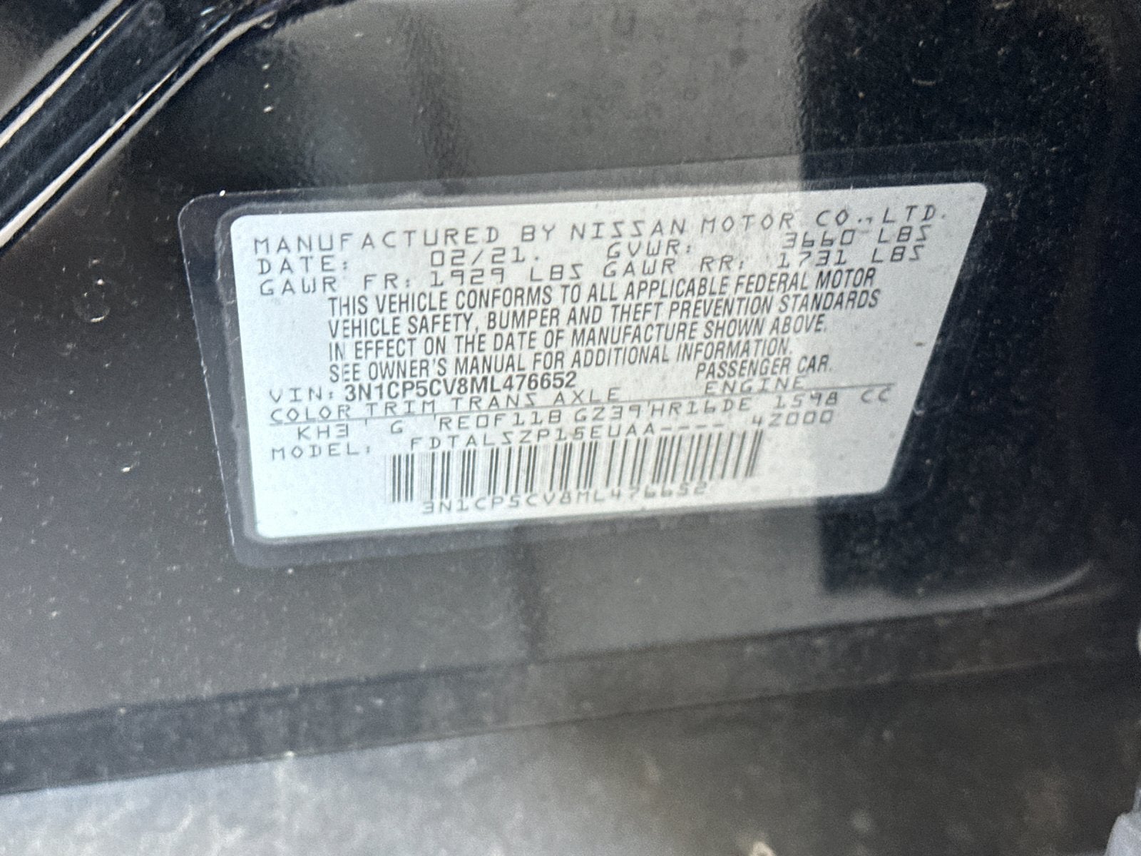 2021 Nissan Kicks SV