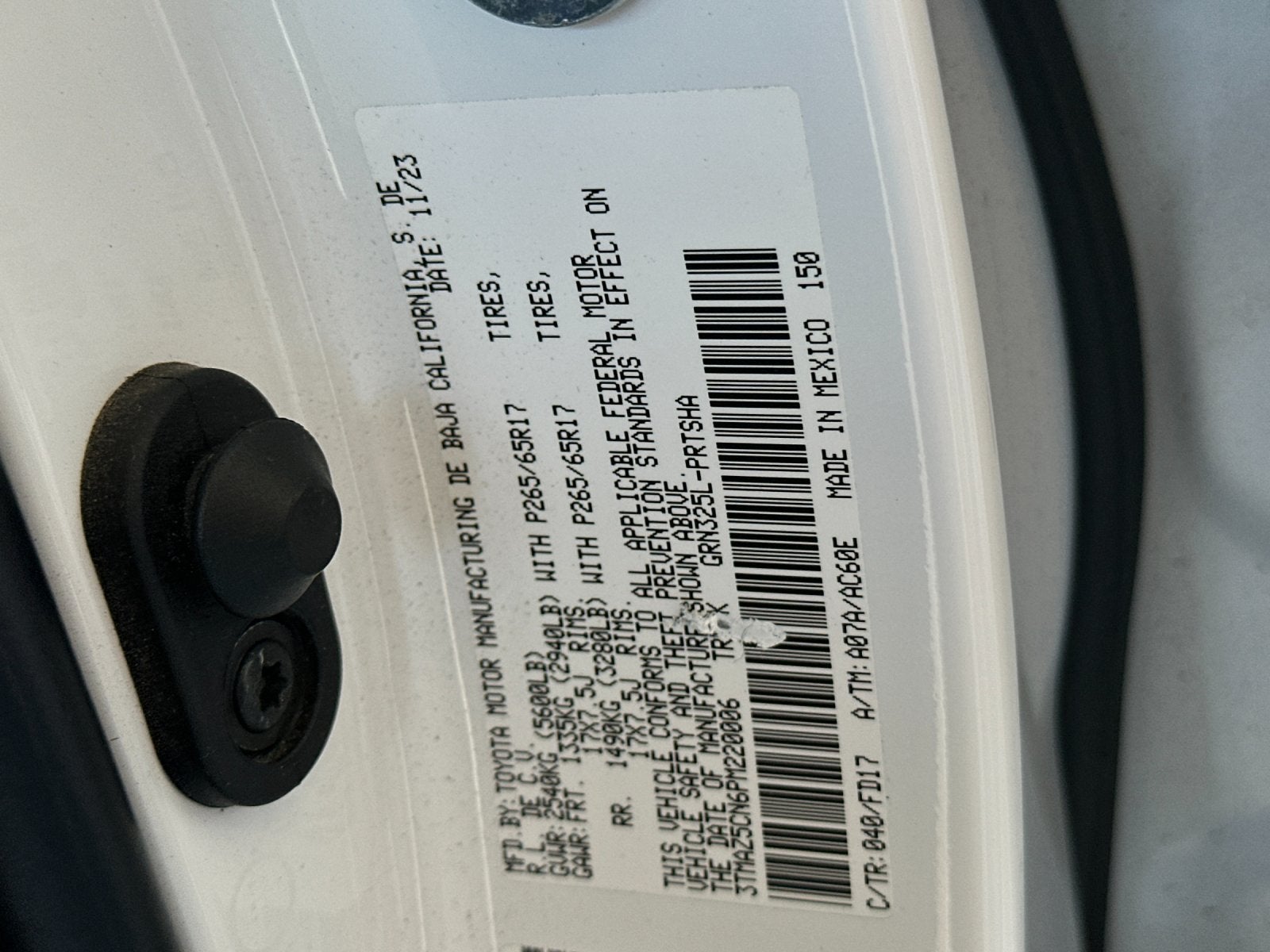 2023 Toyota Tacoma TRD Sport V6