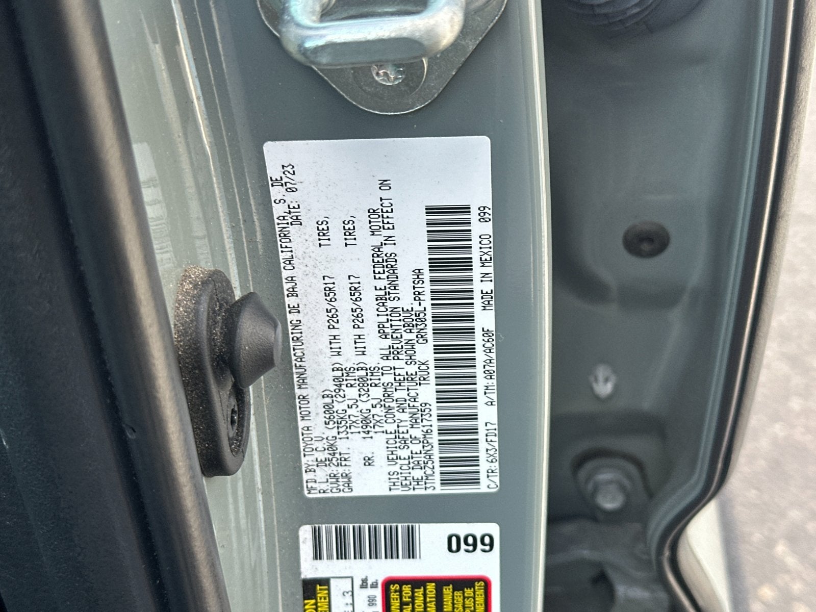 2023 Toyota Tacoma TRD Sport V6