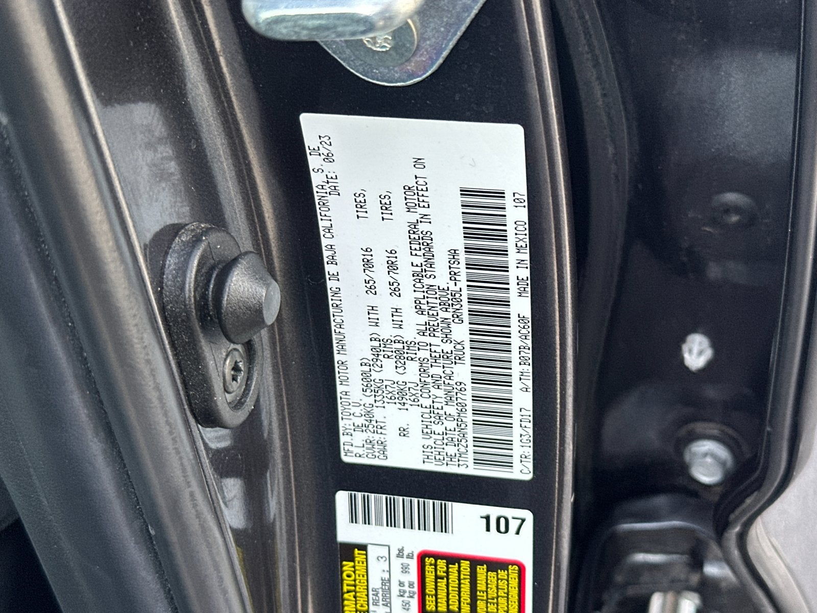 2023 Toyota Tacoma TRD Off-Road V6