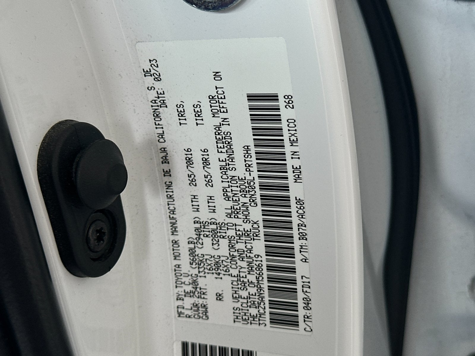 2023 Toyota Tacoma TRD Off-Road V6