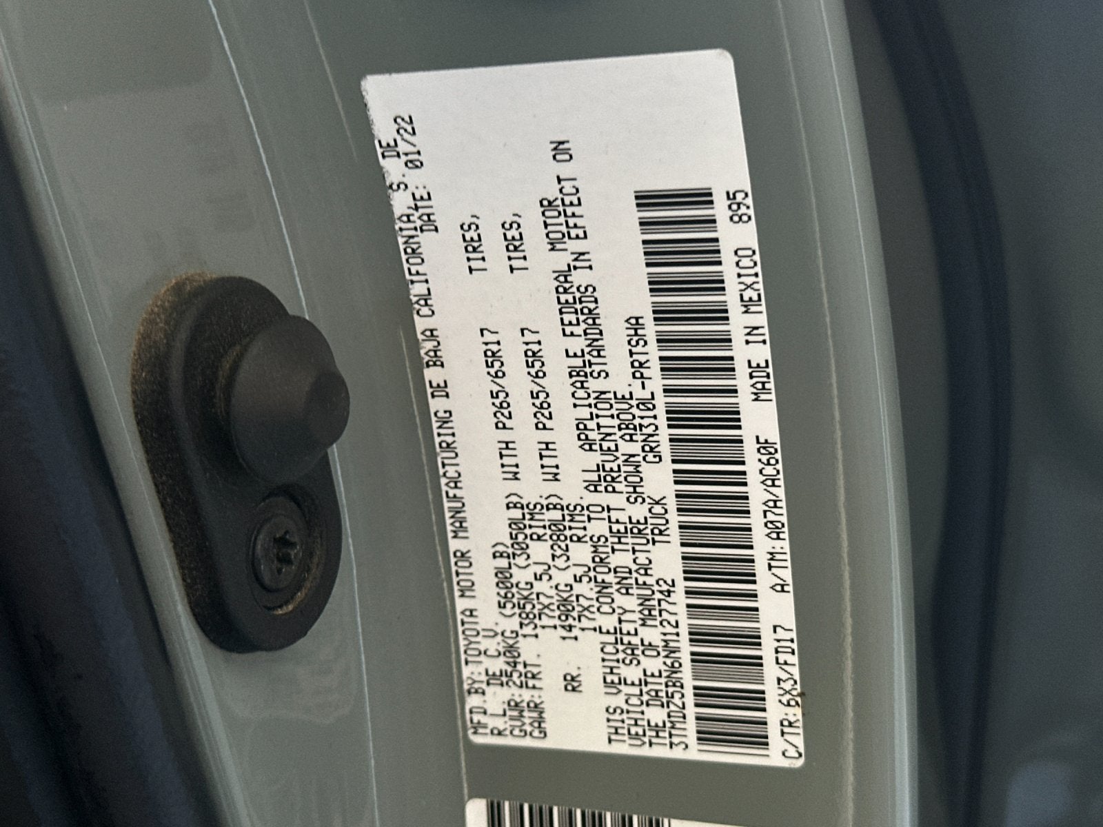 2022 Toyota Tacoma TRD Sport V6