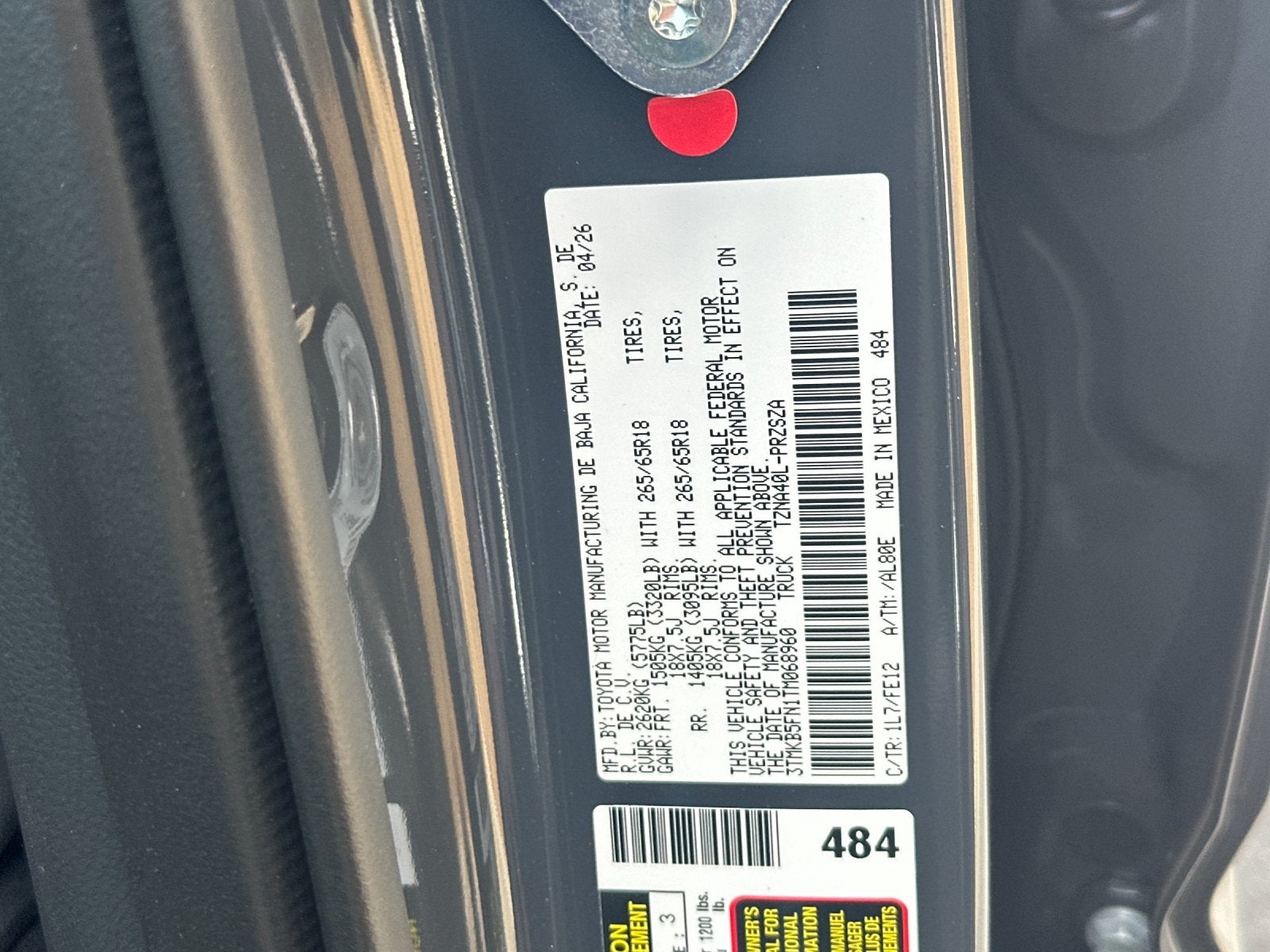 2026 Toyota Tacoma TRD Sport