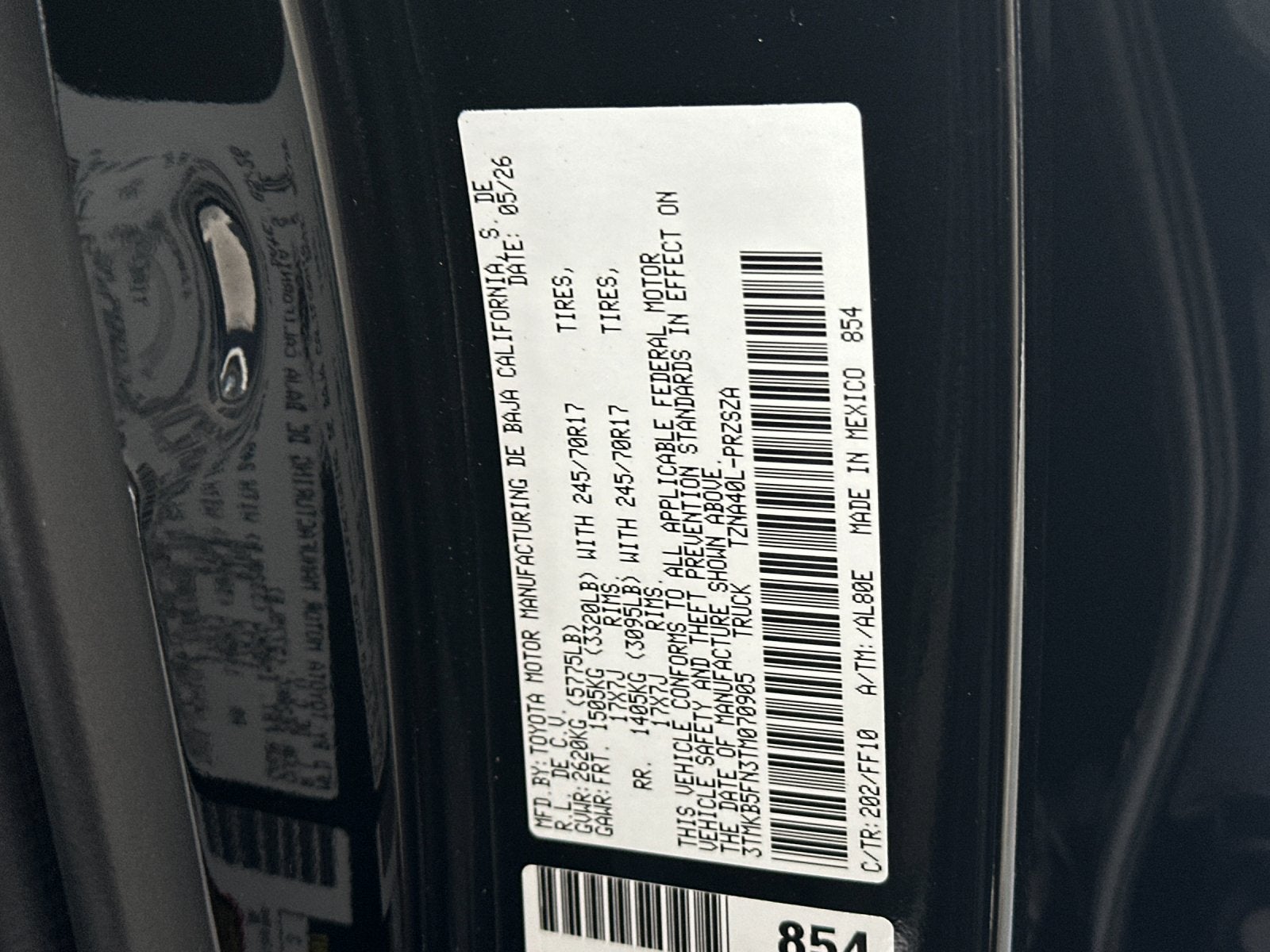 2026 Toyota Tacoma SR5