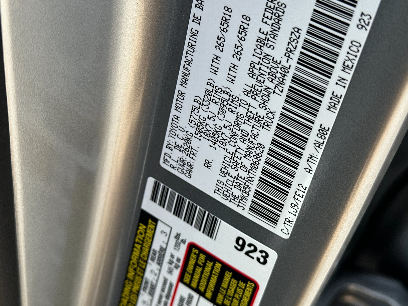 2026 Toyota Tacoma TRD Sport