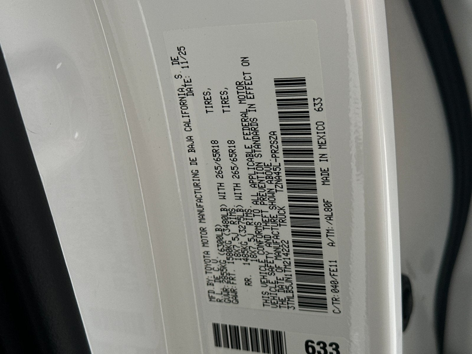 2026 Toyota Tacoma TRD Sport