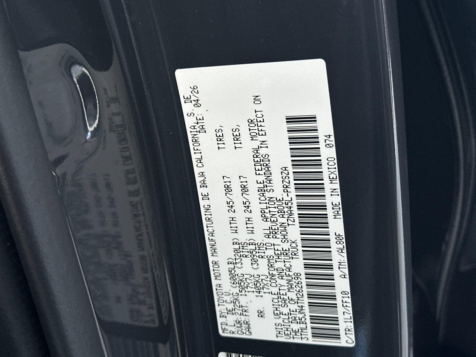 2026 Toyota Tacoma SR5