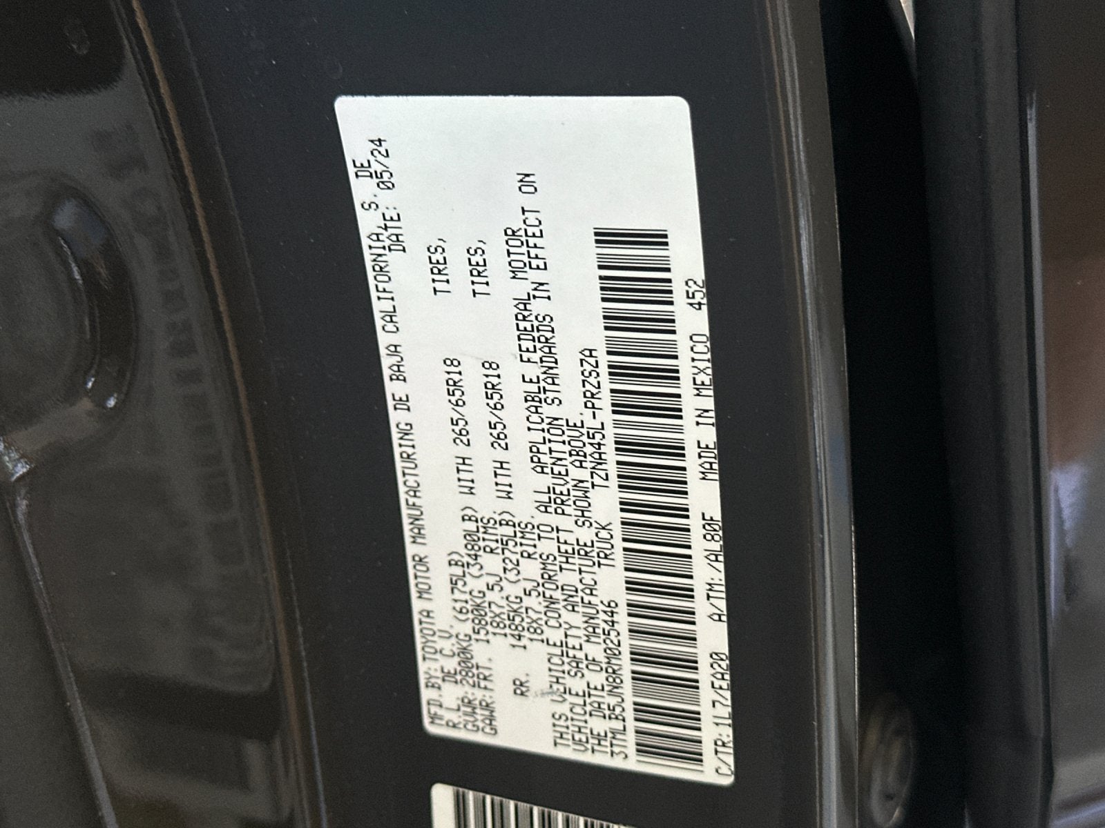 2024 Toyota Tacoma TRD Sport