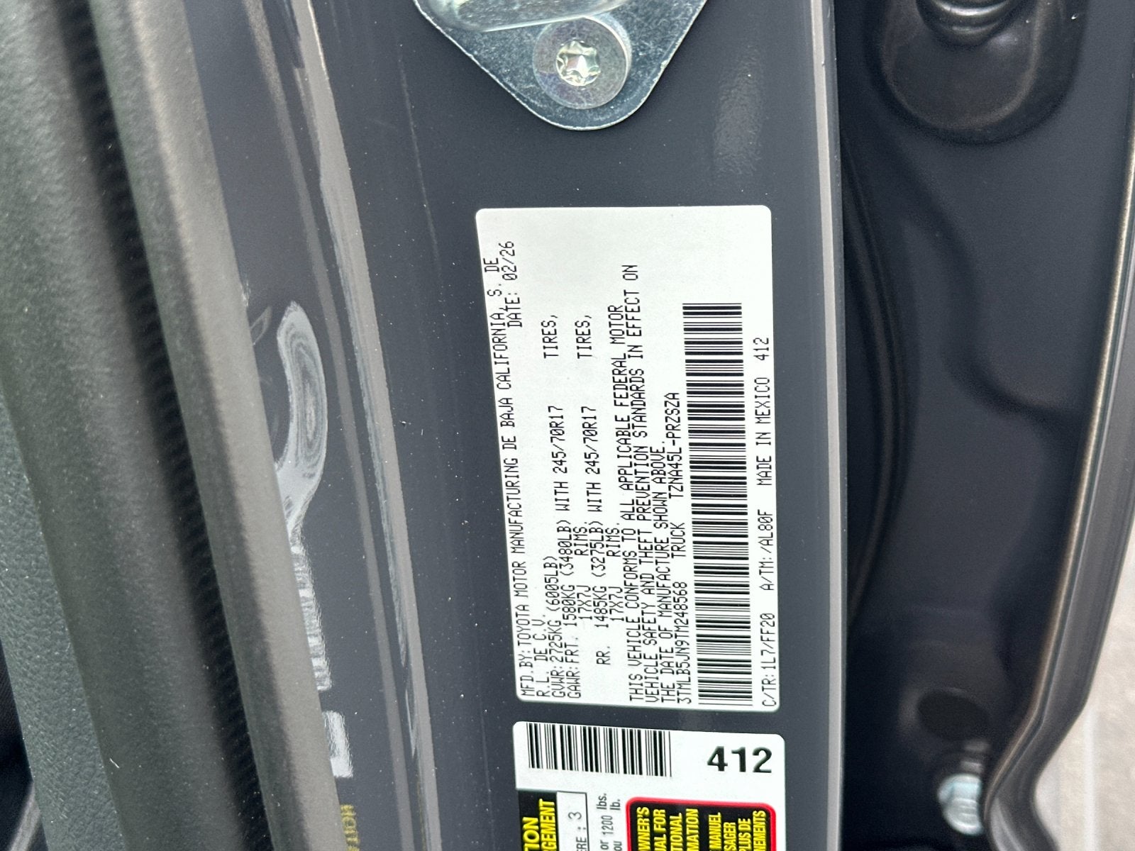 2026 Toyota Tacoma SR5