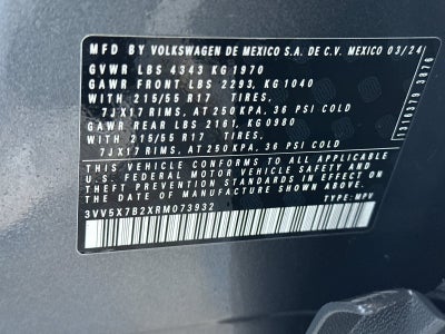2024 Volkswagen Taos 1.5T S