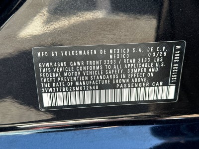 2025 Volkswagen Jetta GLI 2.0T Autobahn