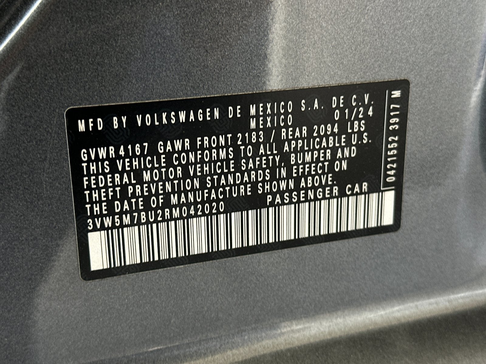 2024 Volkswagen Jetta 1.5T S