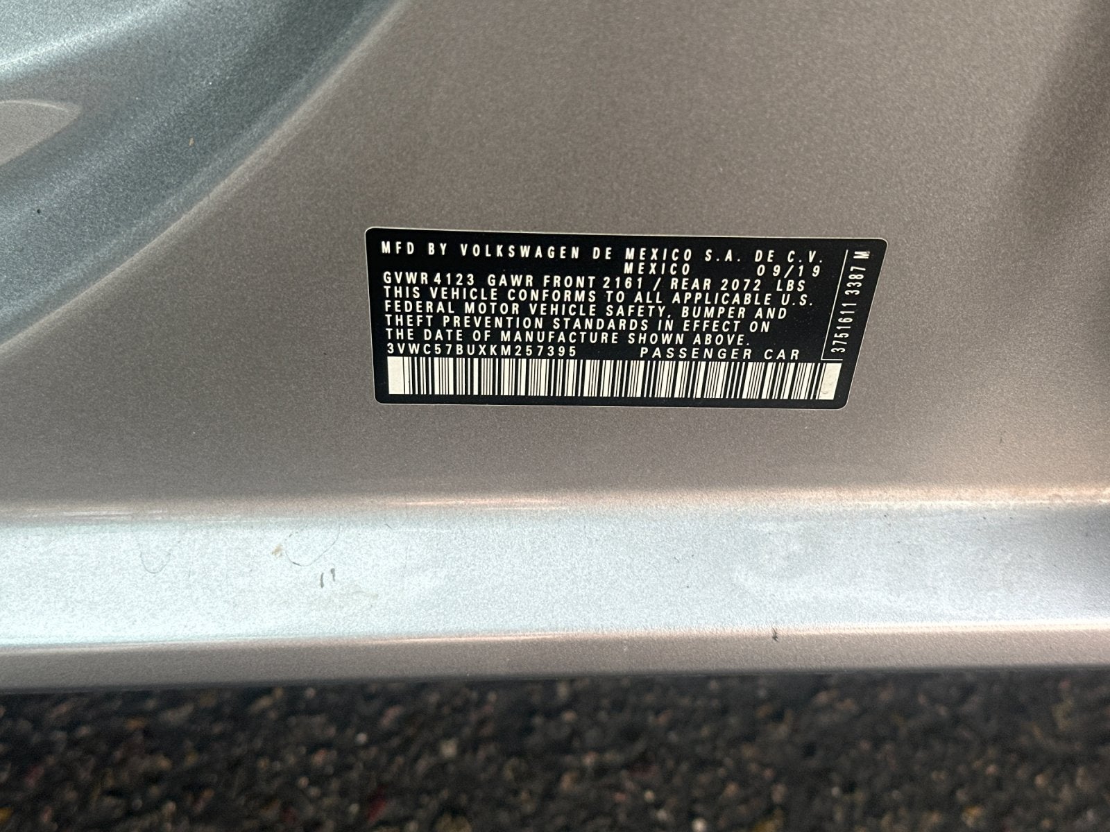 2019 Volkswagen Jetta 1.4T S