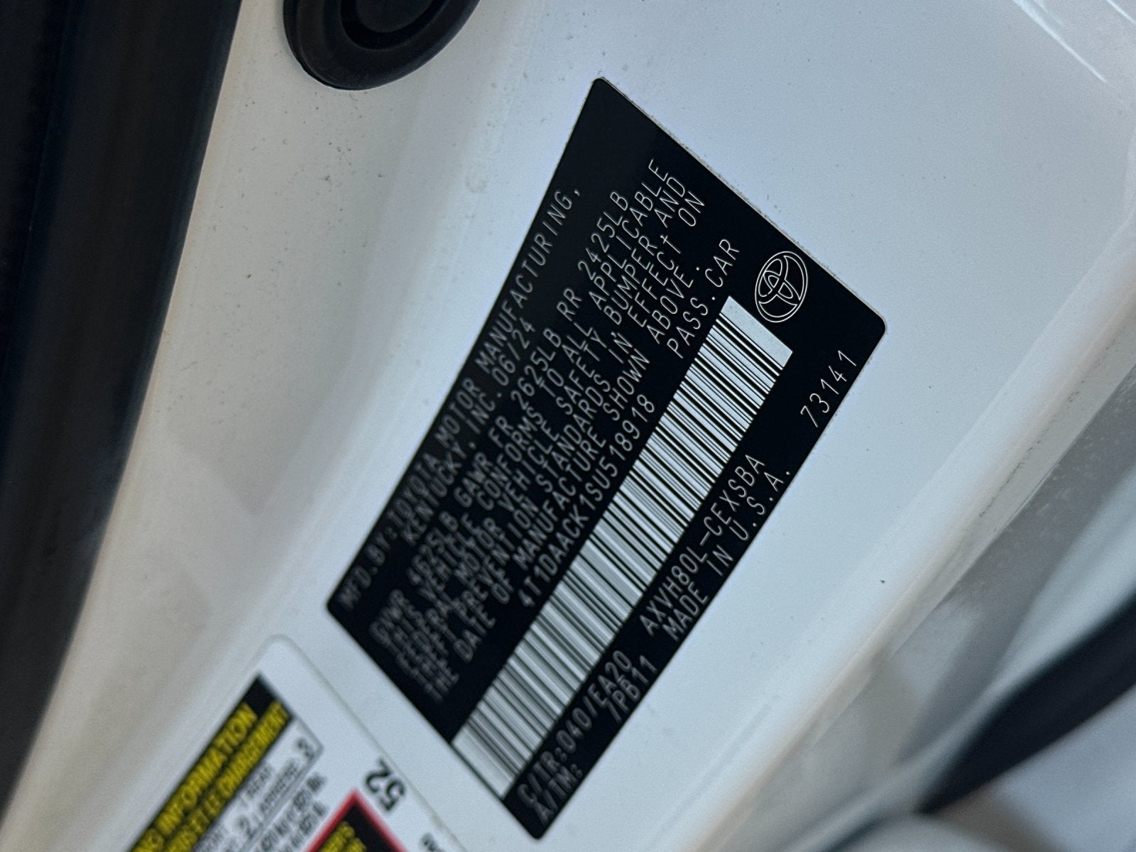 2025 Toyota Camry SE