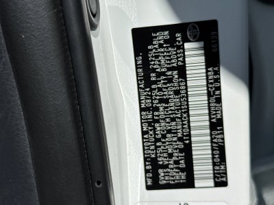 2025 Toyota Camry LE
