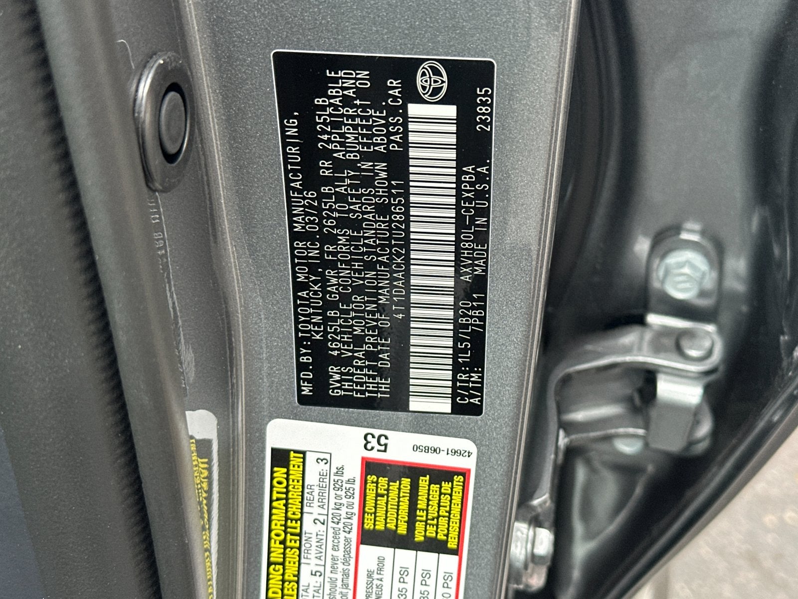 2026 Toyota Camry XSE