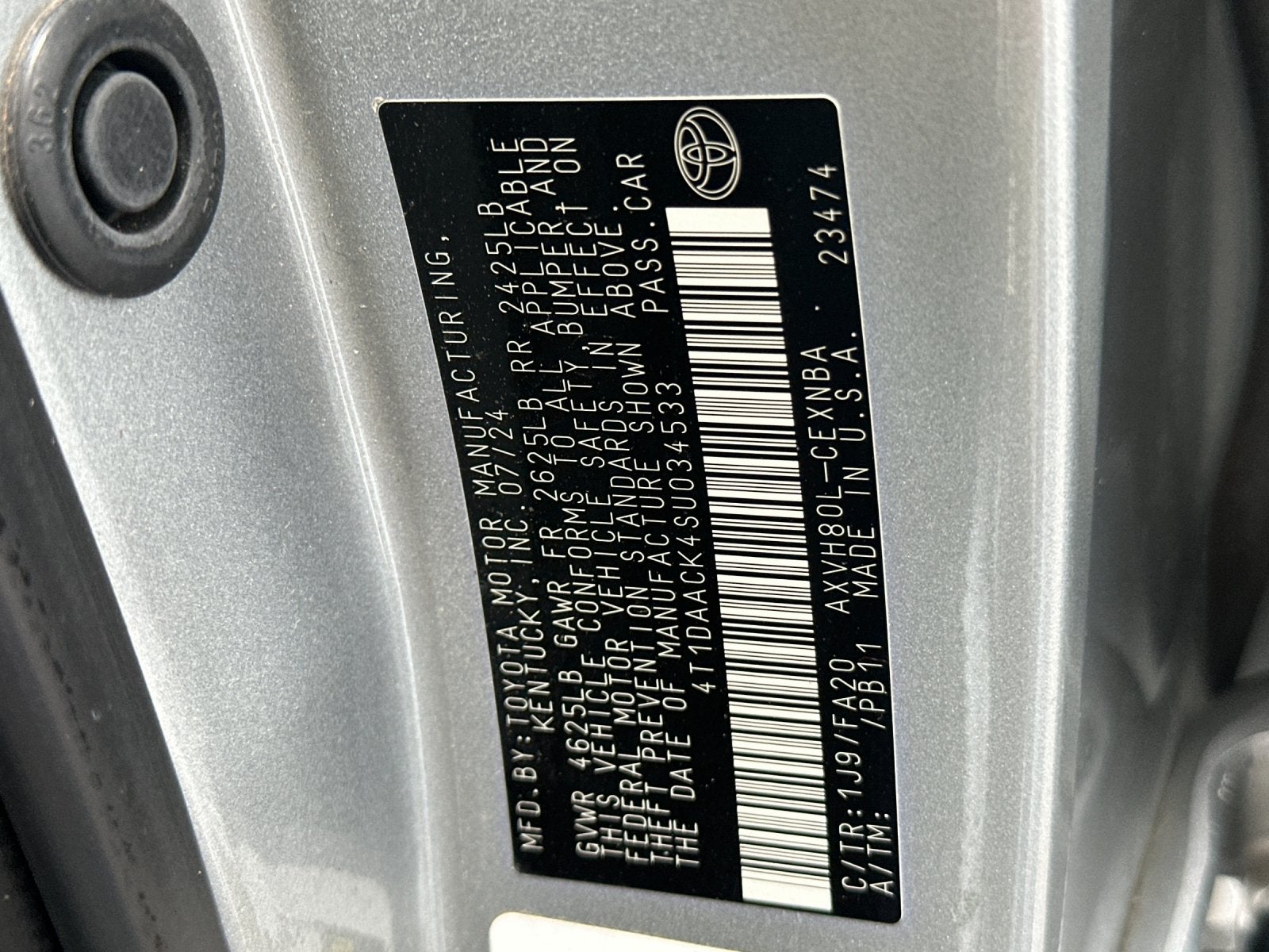 2025 Toyota Camry LE