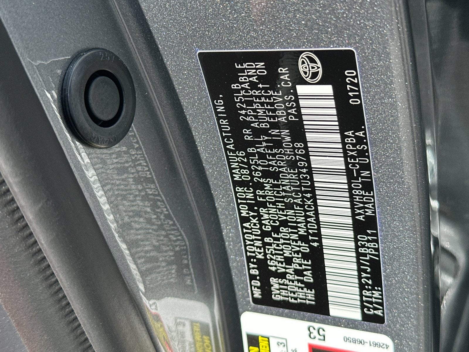 2026 Toyota Camry XSE