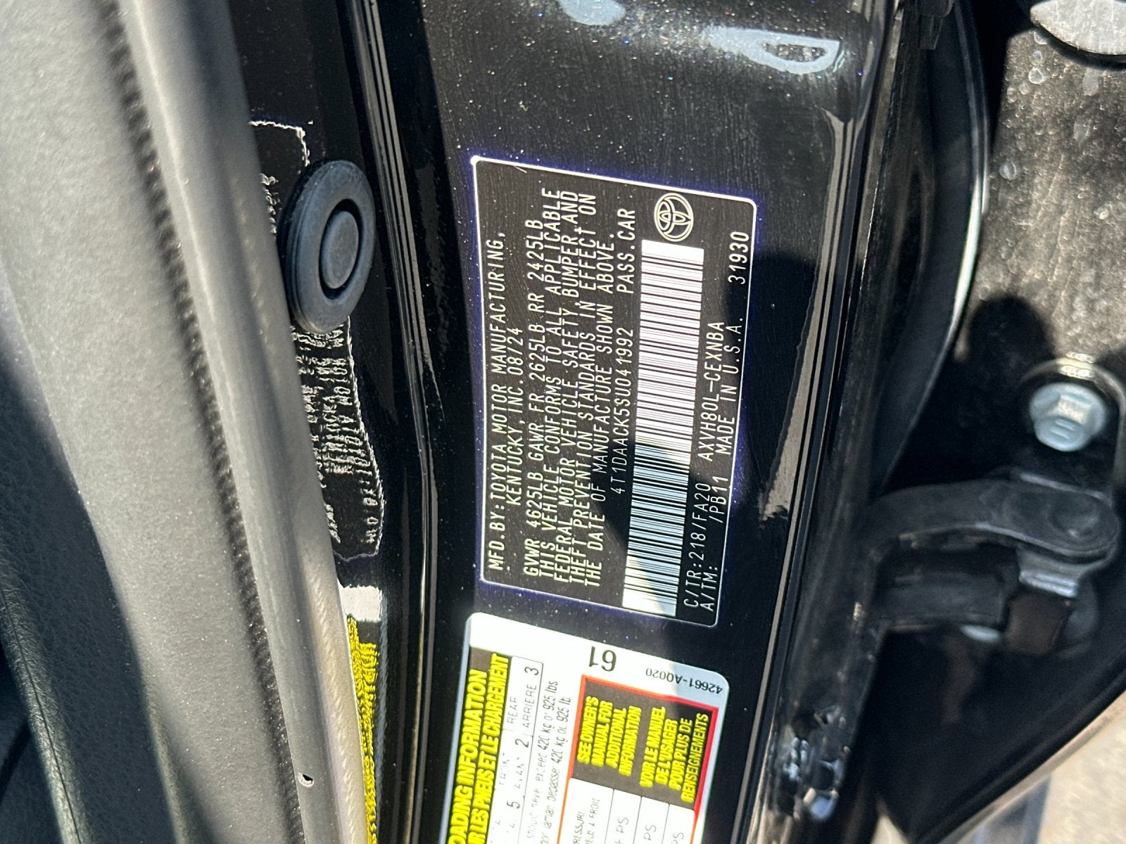 2025 Toyota Camry LE