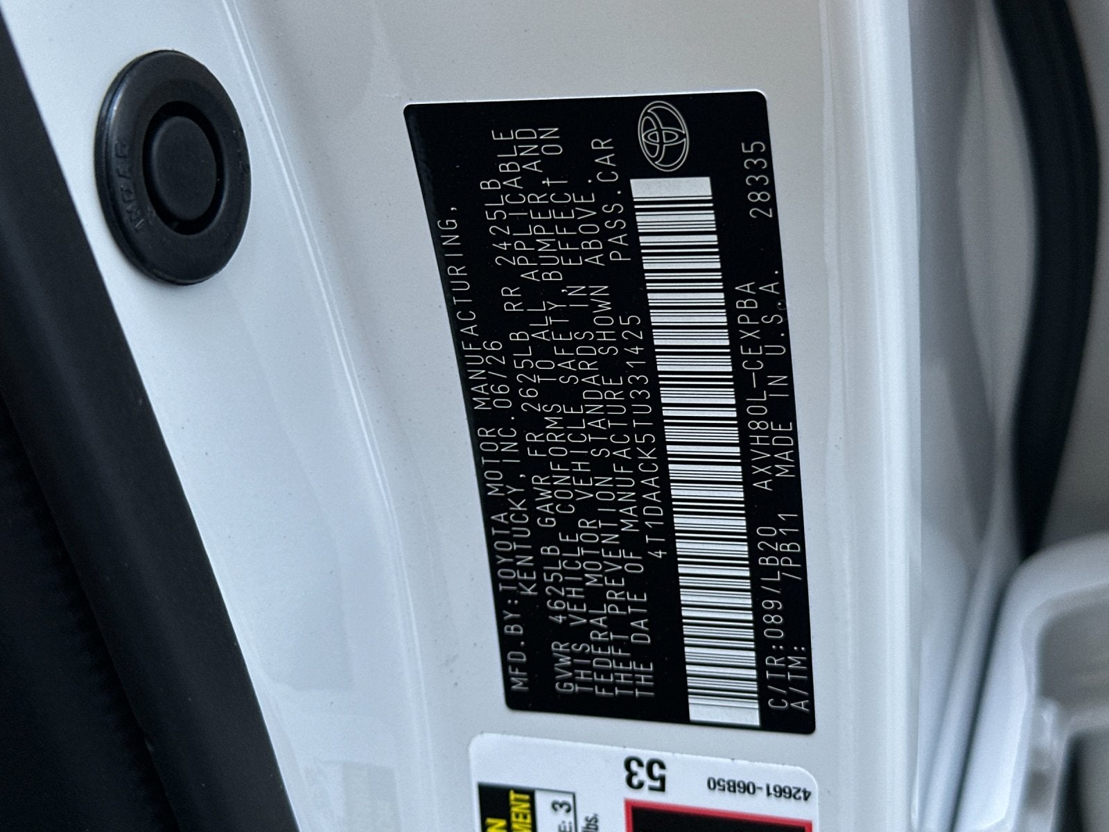 2026 Toyota Camry XSE