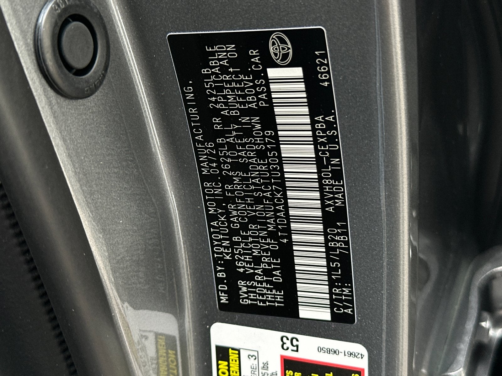 2026 Toyota Camry XSE