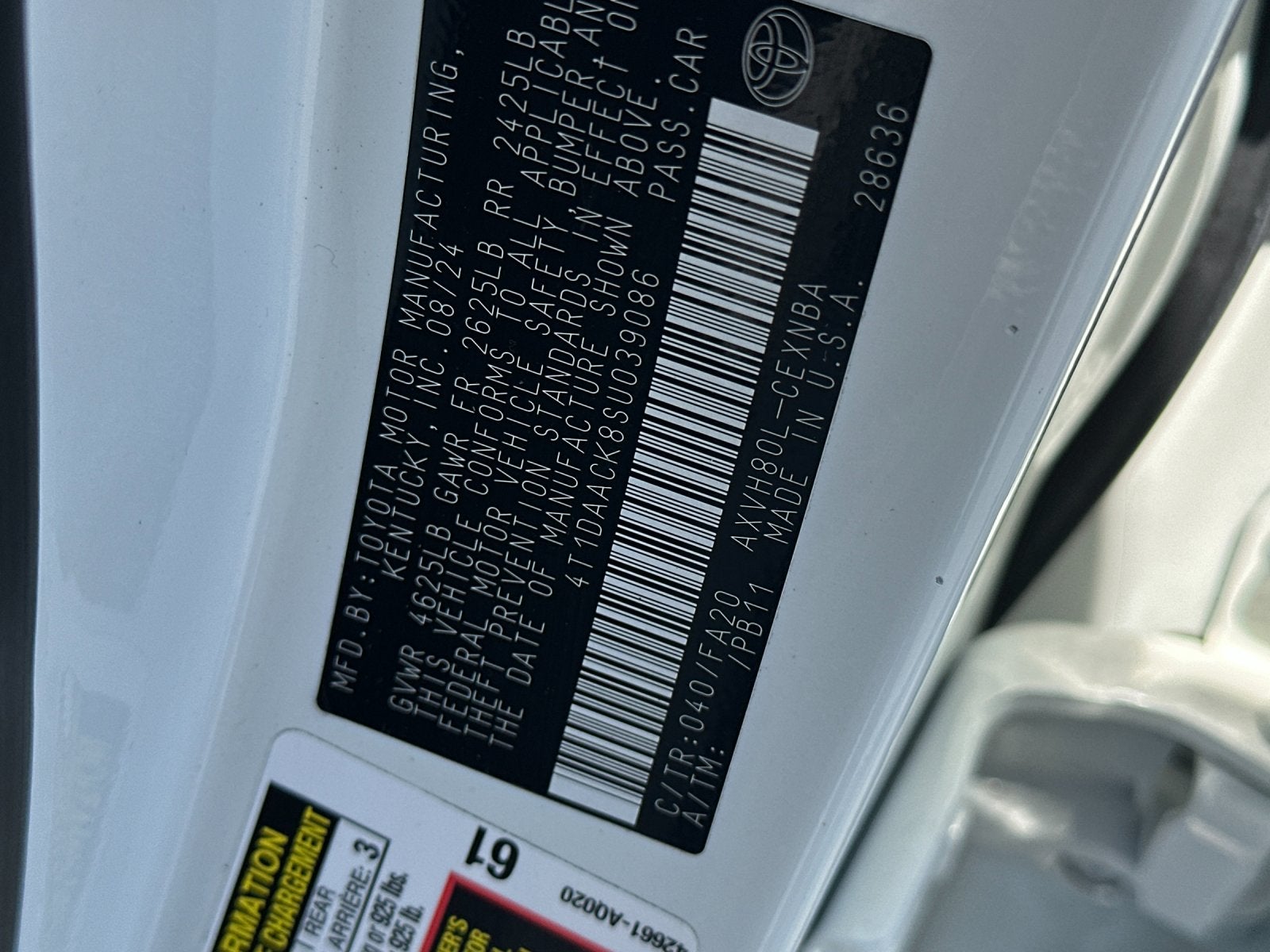 2025 Toyota Camry LE