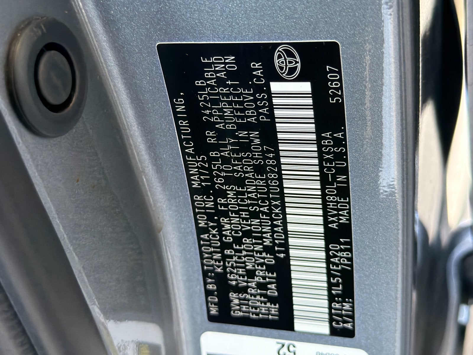 2026 Toyota Camry SE
