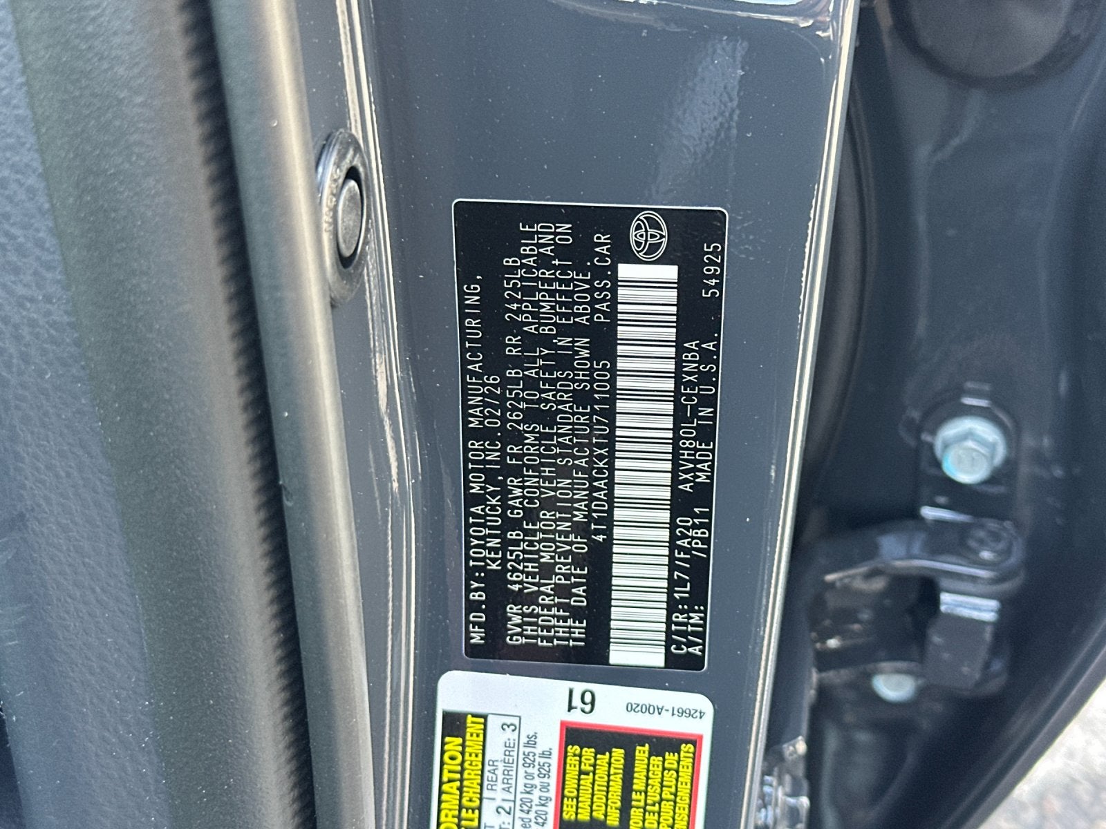 2026 Toyota Camry LE