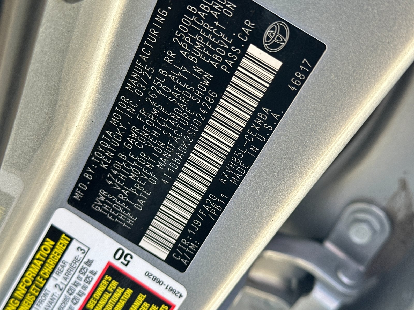 2025 Toyota Camry LE