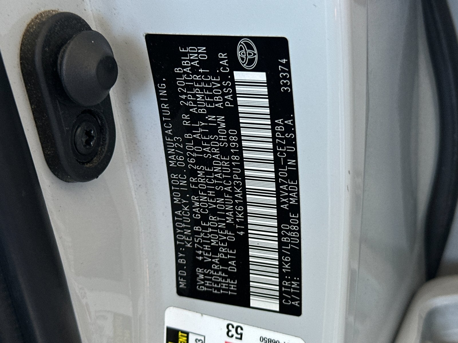 2023 Toyota Camry XSE