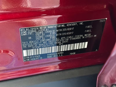 2021 Toyota RAV4 Hybrid XLE