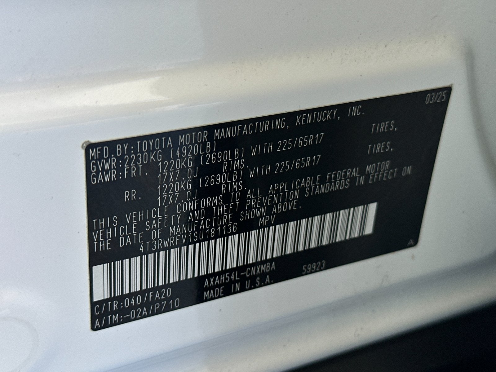 2025 Toyota RAV4 Hybrid XLE