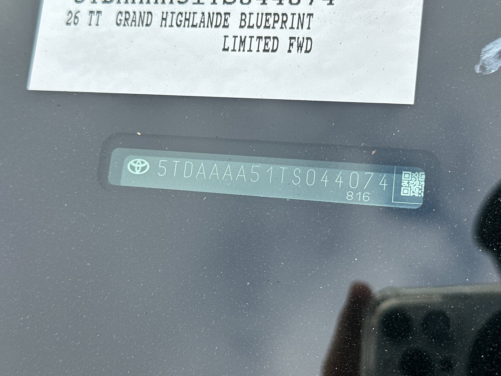 2026 Toyota Grand Highlander Limited